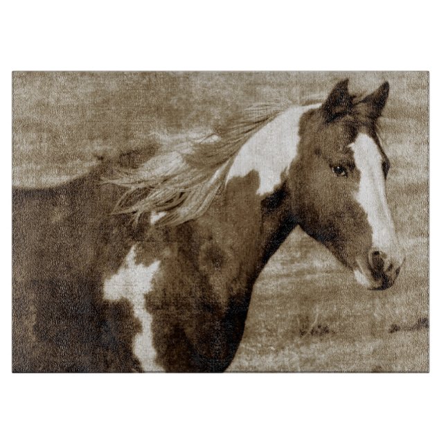 Sepia Flashy Cutting Board (Front)