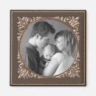 Sepia Frame Magnet