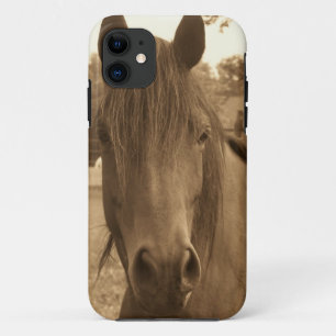 Sepia Horse iPhone 11 Case