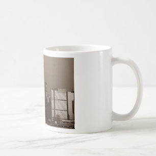 Sepia New York City Skyline Coffee Mug
