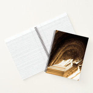 Sepia Spanish Tunnel Spiral Notebook