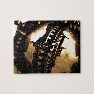 Sepia Steampunk  Jigsaw Puzzle