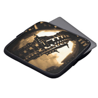 Sepia Steampunk Laptop Sleeve