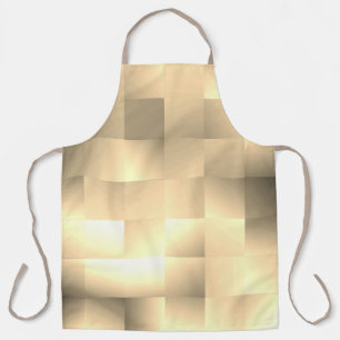 Sepia Tones in a Square Pattern Apron