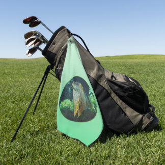 Sepia Up Close! - Oval Photographic Design | Golf Towel