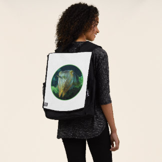 Sepia Up Close! - Round Photographic Design | Backpack