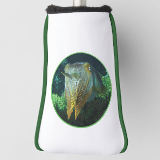 Sepia Up Close! - Round Photographic Design | Golf Head Cover