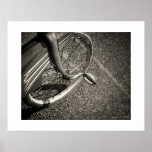 Sepia Vintage Tricycle Poster