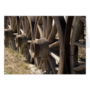 Sepia Wagon Wheels