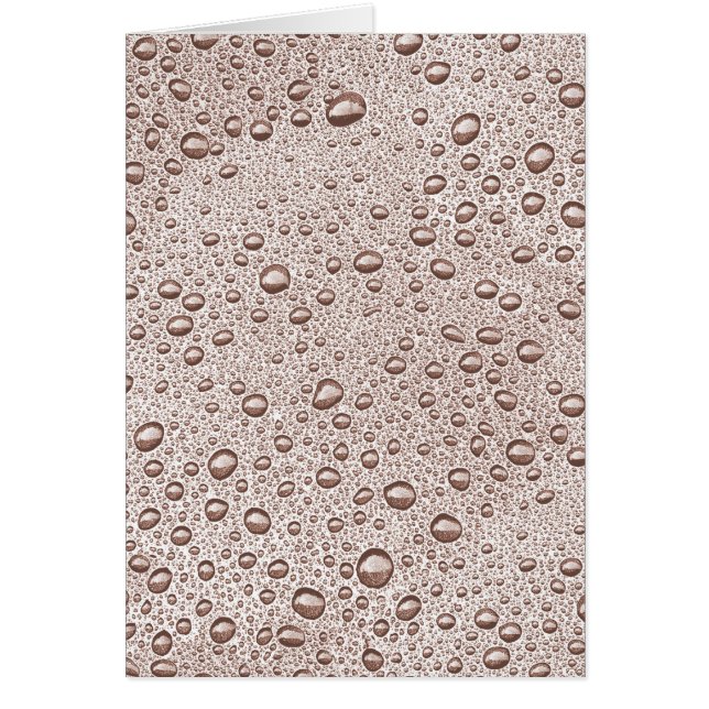 Sepia water droplets (Front)