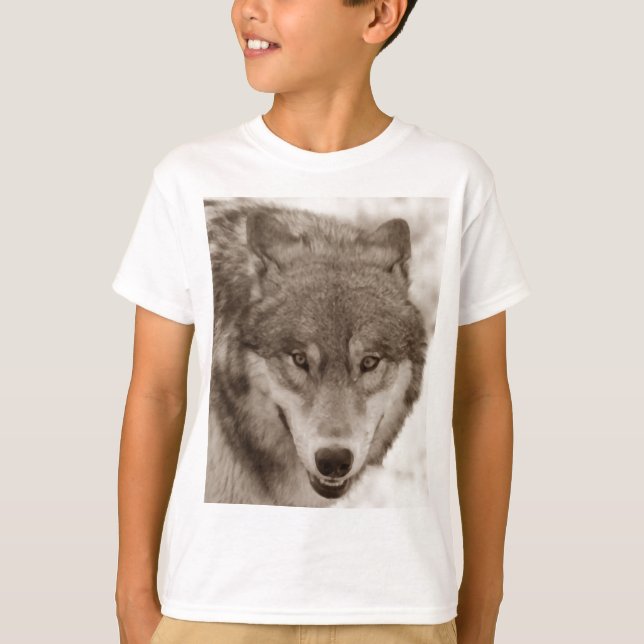 Sepia Wolf T-Shirt (Front)