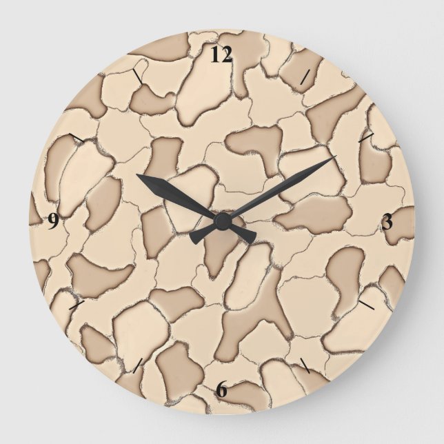 Sepiacamo Large Clock (Front)