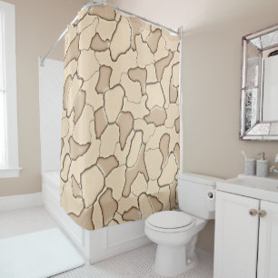 Sepiacamo Shower Curtain
