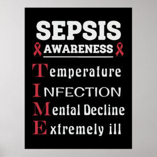 Sepsis Awareness T.I.M.E. Guide Poster