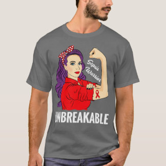 Sepsis Awareness Warrior Unbreakable Survivor Supp T-Shirt