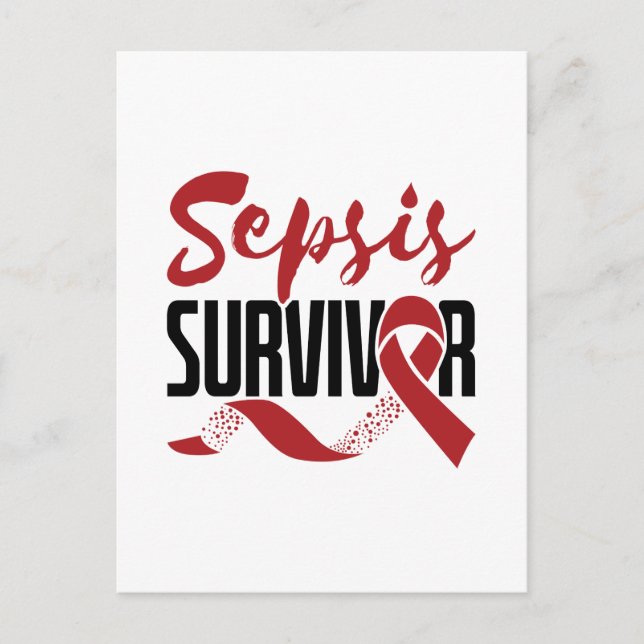 Sepsis Survivor Awareness Postcard (Front)