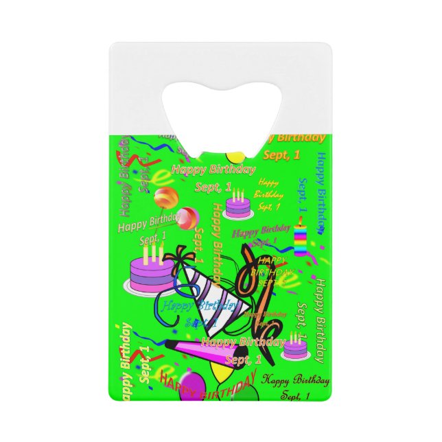 sept, 1 kids birthday (Front)