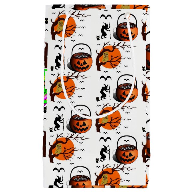 sept, 1 kids birthday small gift bag (Front)