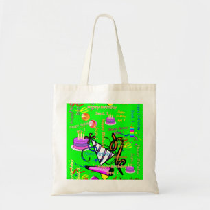sept, 1 kids birthday tote bag