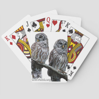 Sept 2014 - OwlWatch Owls Playing Cards