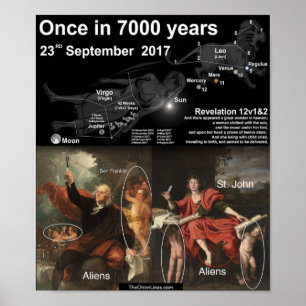 sept 23, 2017 star alignment poster