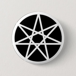 Septagram 6 Cm Round Badge