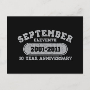 September 11 - 2011 Anniversary Postcard