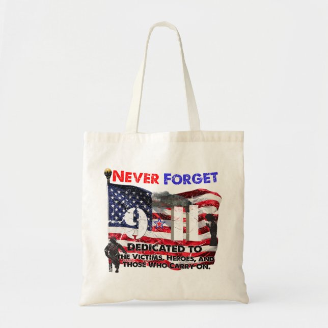 September 11 Anniversary Tote Bag (Front)