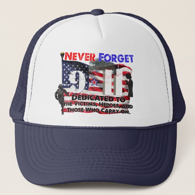 September 11 Anniversary Trucker Hat (Front)