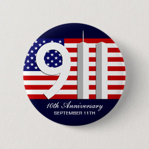 September 11th - 9/11 10th Anniversary WTC Pins