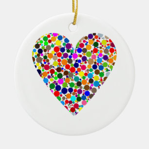 September 15th - International Dot Day  Ceramic Tree Decoration
