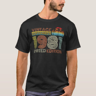 September 1981 Vintage Gift T-Shirt