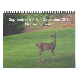 September 2010 - December 2011 Nature Calendar