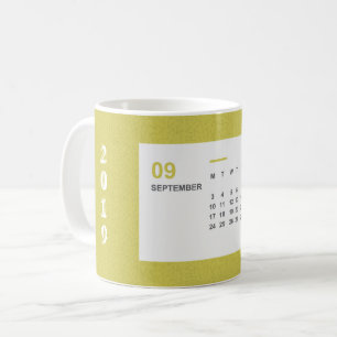 September 2019 coffee mug