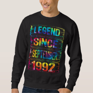 September 30 Year Old Since 1992 30th Birthday Ti Sweatshirt