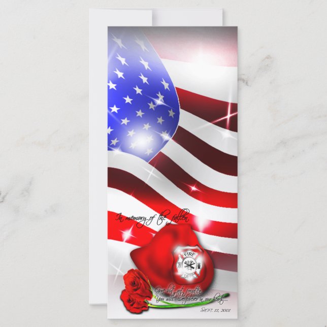September 9/11 Memorial Rack Card (Front)