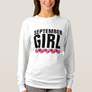 SEPTEMBER BIRTHDAY GIRL T-Shirts Tees