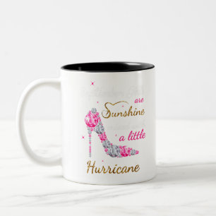 September Birthday Month,girls was born September Two-Tone Coffee Mug