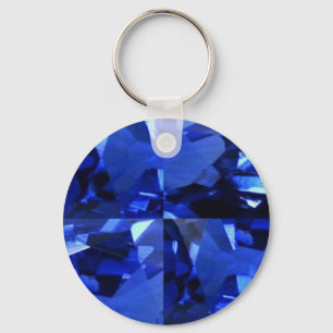 September Birthstone Gems Key Ring