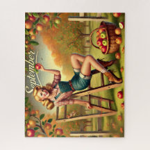 September Country Harvest Pin-Up