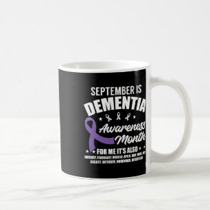 September Dementia Awareness Month Heimerheimer Aw Coffee Mug