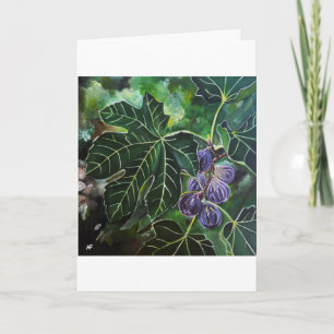 September Figs and Summer Light by Alfred Fox Card