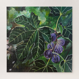 September Figs and Summer Light by Alfred Fox Jigsaw Puzzle