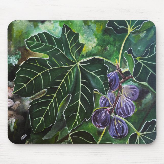 September Figs and Summer Light by Alfred Fox Mouse Mat (Front)