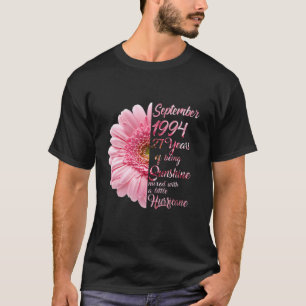 September Girl 1994 T 27 Years Old 27Th Birthday T-Shirt