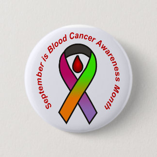 September is Blood Cancer Awareness Month Button