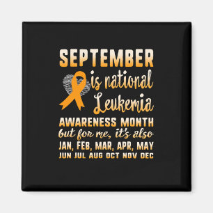 September Is National Leukaemia Awareness Month Wa Magnet