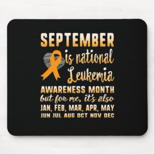 September Is National Leukaemia Awareness Month Wa Mouse Mat