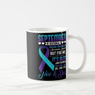 September Is National Suicide Prevention Awareness Coffee Mug
