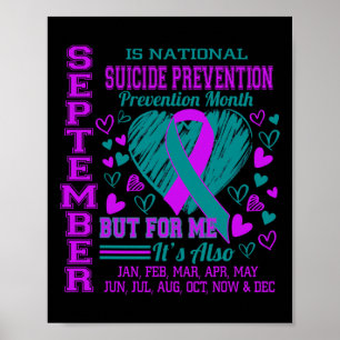 September Is National Suicide Prevention Awareness Poster
